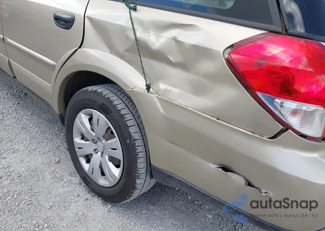 2008 Subaru Outback z USA, uszkodzony, nr VIN 4S4BP60C287326706